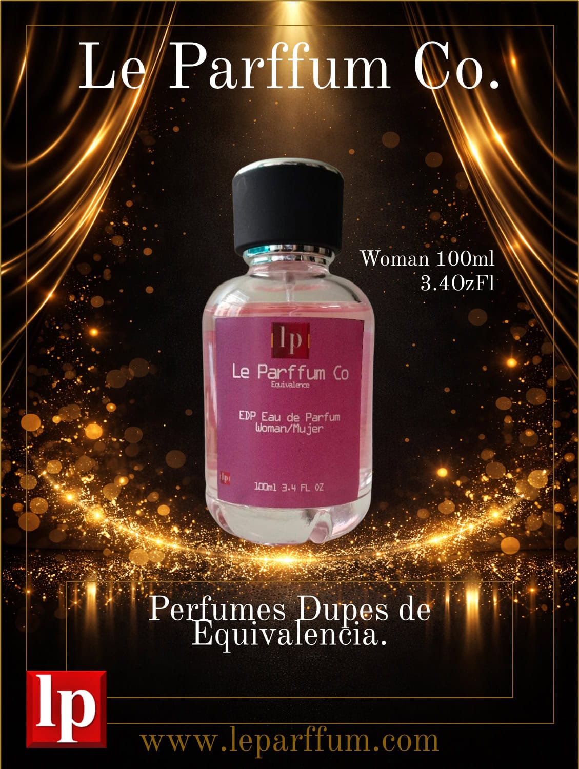 Bharara Rose 100ml LP Woman Mil Dupes